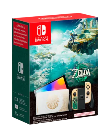 Comprar Consola Nintendo Switch OLED The Legend of Zelda: Tears of the Kingdom Edición Limitada  Switch Modelo Zelda TOTK
