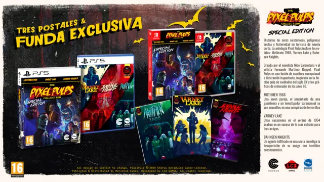 Comprar The Pixel Pulps Collection - Special Edition Switch Estándar