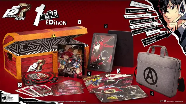Reservar Persona 5 Royal 1 More Edition Treasure Chest Box Switch 1 More Edition Treasure Chest