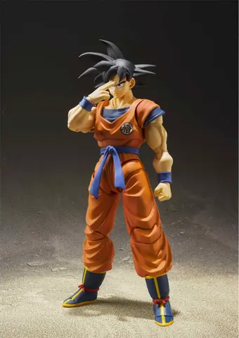 Reservar Figura Son Goku Saiyan Raised On Earth 14 cm Dragon Ball Z SH Figuarts Re-Run Figuras de Videojuegos Estándar
