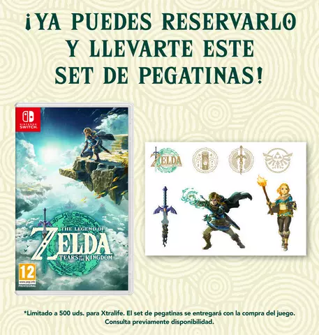 Comprar The Legend of Zelda: Tears of the Kingdom Pack Link Switch Pack Link