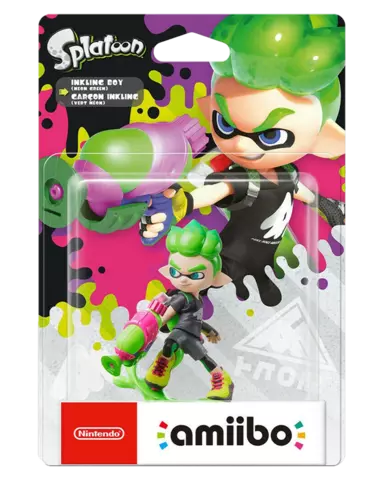 Figura Amiibo Inkling Chico (Colec. Splatoon)