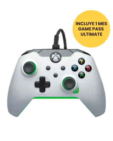 Wired Controller Neon White Licenciado