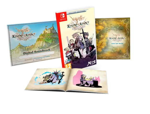 Comprar The Legend of Legacy HD Remastered – Deluxe Edition Switch Deluxe