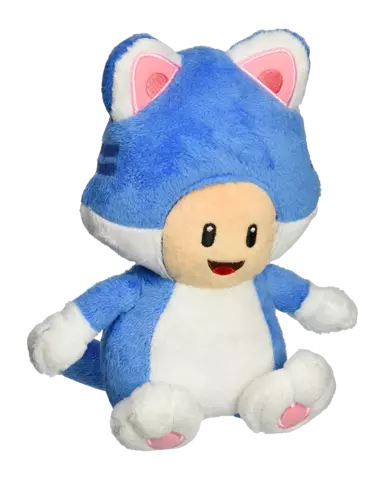 Peluche Toad Cat Super Mario 19 cm