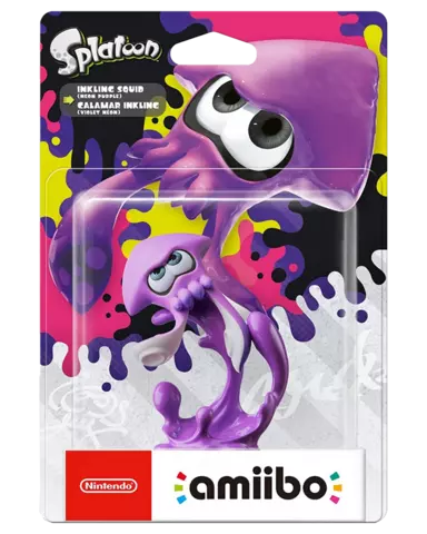 Figura Amiibo Inkling Calamar Squid (Serie Splatoon)
