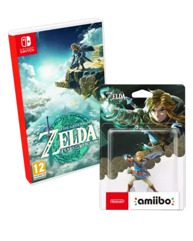 Comprar The Legend of Zelda: Tears of the Kingdom + Figura Amiibo Link TLOZ Tears of the Kingdom Switch Figuras amiibo