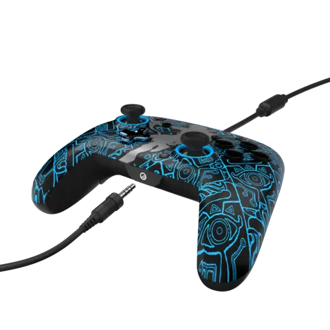 Comprar Mando con Cable Link Remath Glow TLOZ + Funda Link Glow Deluxe Travel Case TLOZ  Switch