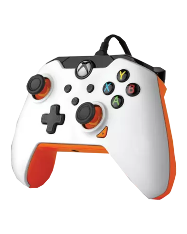 Comprar Mando Atomic White Blanco/Naranja Licenciado con Cable Xbox Series