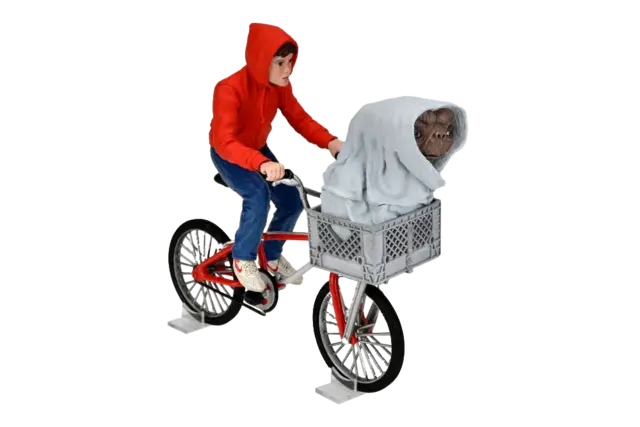 Figura Elliot and E.T. on Bicycle - Figure 40th anniversary 18cm