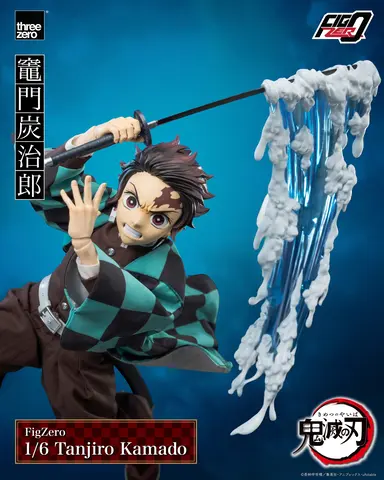 Reservar Figura Tanjiro Kamado Demon Slayer FigZero ThreeZero 27cm Figuras de Videojuegos Estándar