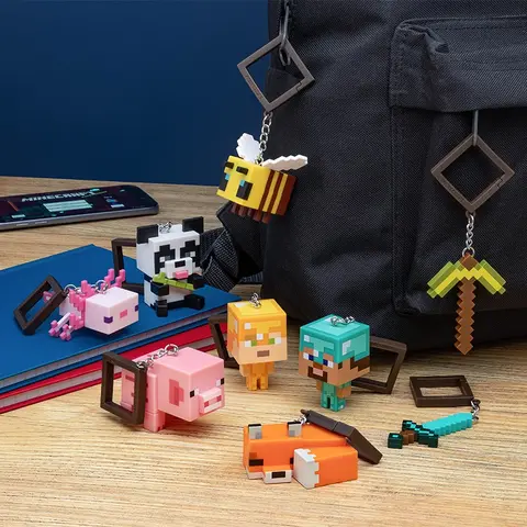 Minecraft Colgante Para Mochila