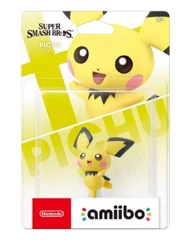 Figura Amiibo Pichu (Serie SSB)
