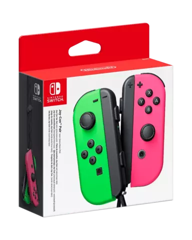 Mando Joy-Con Set Neon - Verde/Rosa