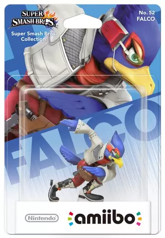 Figura Amiibo Falco (Serie SSB)