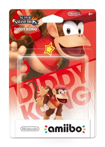 Figura Amiibo Diddy Kong (Serie SSB)