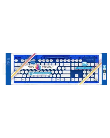 Teclado Wireless Rock Candy Azul PC Mac
