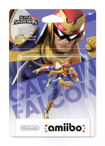 Comprar Figura Amiibo Capitan Falcon (Serie SSB) Figuras amiibo
