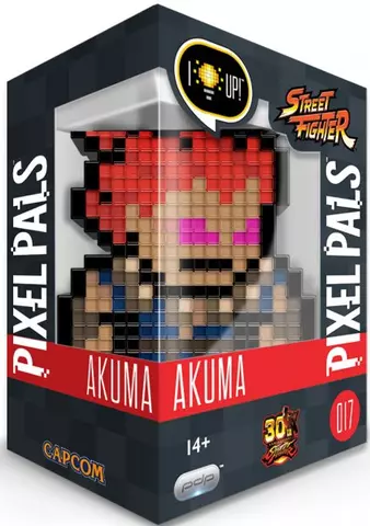 Comprar Pixel Pals Street Fighter Akuma Figuras de Videojuegos - Merchandising