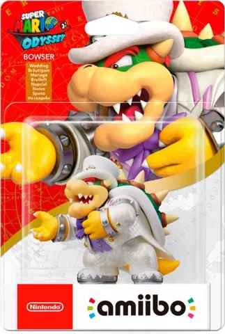 Figura Amiibo Bowser Boda (Serie Super Mario)