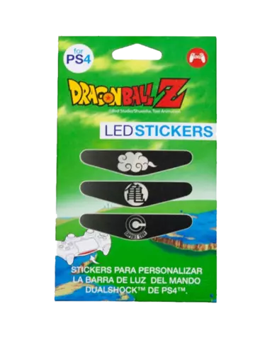 Dragon Ball Pack 3 LED Stickers para Dualshock 4