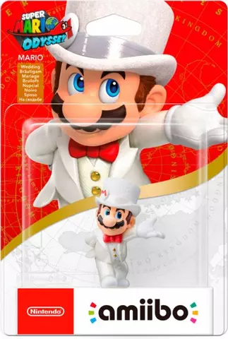 Figura Amiibo Mario Boda (Serie Super Mario)