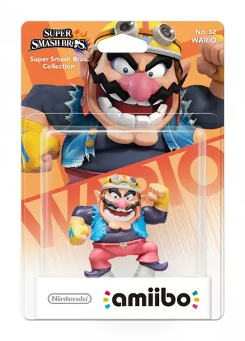 Figura Amiibo Wario (Serie SSB)