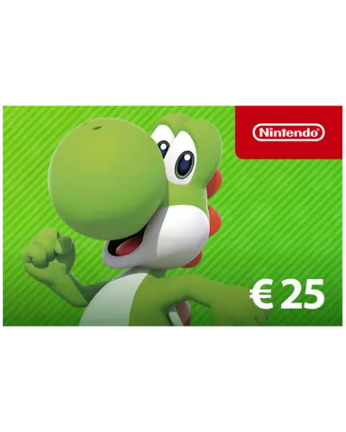 Tarjeta Prepago Nintendo eShop 25€