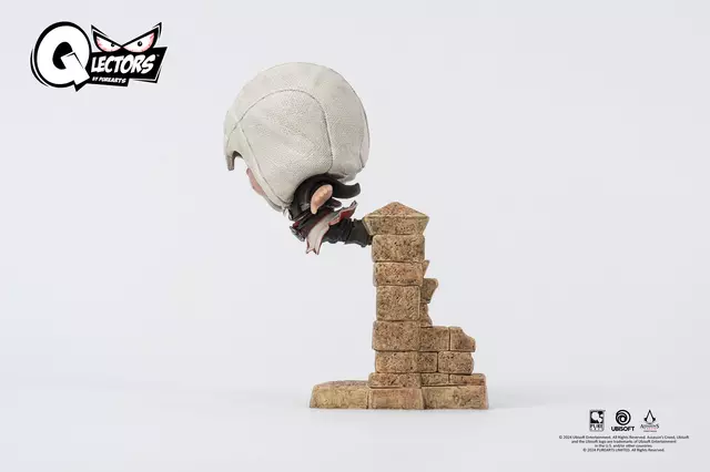 Reservar Figura Ezio Leap of Faith Estatua PVC Qlectors Assassin's Creed 15 cm Figuras de Videojuegos