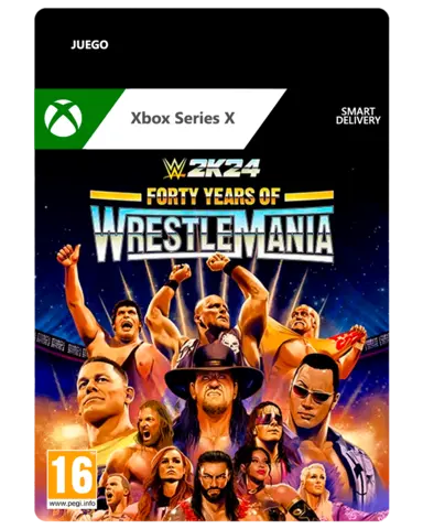 Comprar WWE 2K24 Edición 40 Años de Wrestlemania Xbox Series Xbox Live