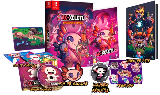 Comprar Ak- Xolotl Edición Coleccionista Switch Coleccionista