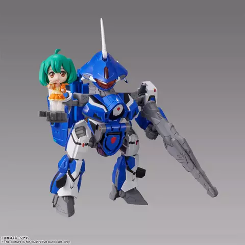 Comprar Figura Messiah Valkyrie With Ranka 10 Cm Macross Frontier Tiny Session Figuras de Videojuegos Estándar