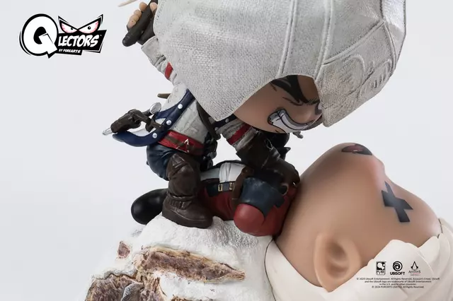 Reservar Figura Connor The Last Breath Estatua PVC Qlectors Assassin's Creed 15 cm Figuras de Videojuegos