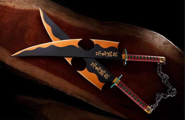Comprar Katana Nichirin Tengen Uzui Kimetsu No Yaiba: Réplica 111 cm Proplica Réplicas
