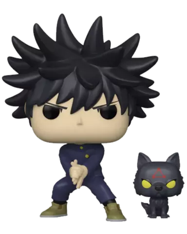 Comprar Figura POP! Jujutsu Kaisen Megumi Fushiguro con Perro Divino 9cm Figuras de Videojuegos