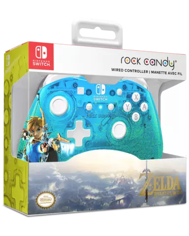 Comprar Rock Candy Wired Controller Zelda Licenciado Switch The Legend of Zelda