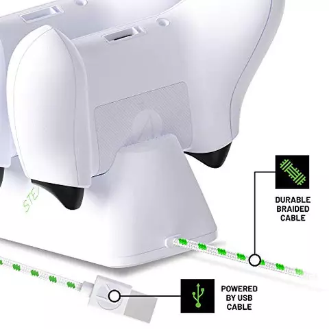 Comprar Pack Doble Estaciones de Carga Dock Blanco Xbox Series Blanco