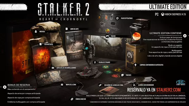 Reservar STALKER 2: Heart of Chornobyl Edición Ultimate Xbox Series Ultimate