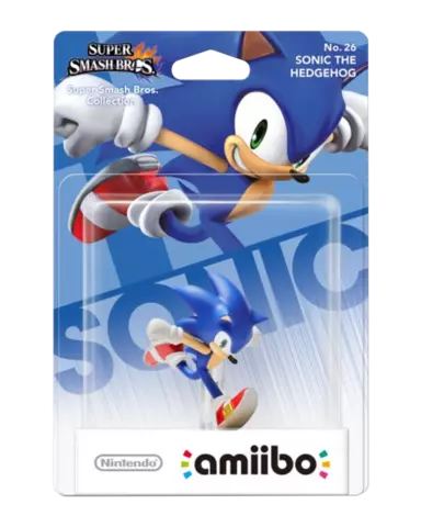Comprar Figura Amiibo Sonic the Hedgehog (Serie SSB) Figuras amiibo
