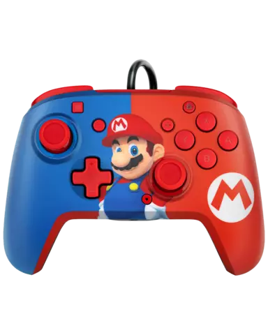 Comprar Faceoff Deluxe Audio Wired Controller Mario Licenciado Switch