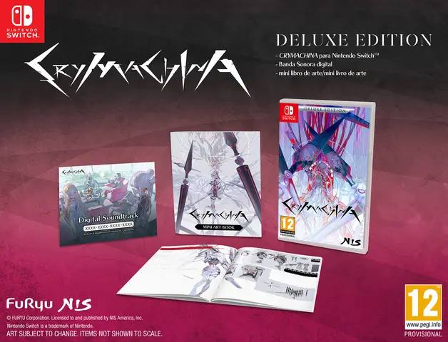 Comprar Crymachina - Deluxe Edition Switch Deluxe
