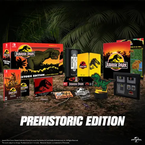Reservar Jurassic Park: Classic Games – Prehistoric – Import Switch Edición Prehistoric - EEUU
