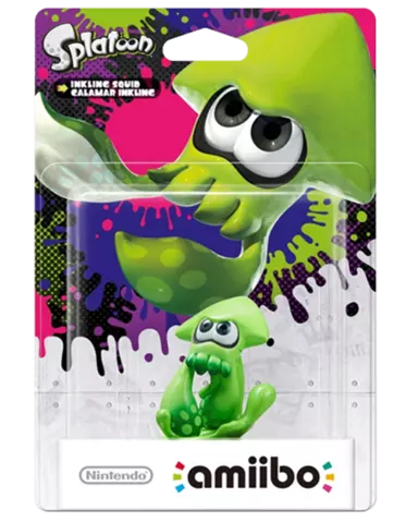 Figura Amiibo Splatoon Calamar (Serie Splatoon)