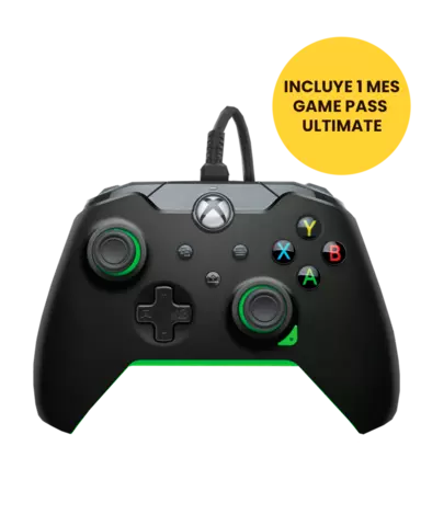 Wired Controller Neon Black Licenciado