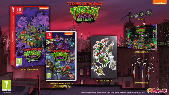Reservar Teenage Mutant Ninja Turtles: Mutants Unleashed - Deluxe Edition Switch Deluxe