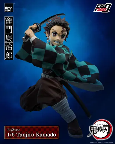 Reservar Figura Tanjiro Kamado Demon Slayer FigZero ThreeZero 27cm Figuras de Videojuegos Estándar
