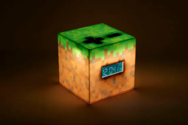 Reloj Desperador con Alarma Minecraft