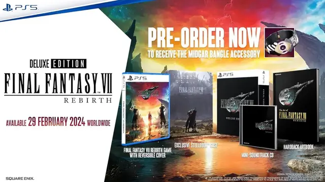 Comprar Final Fantasy VII Rebirth Edición Deluxe PS5 Deluxe - EU