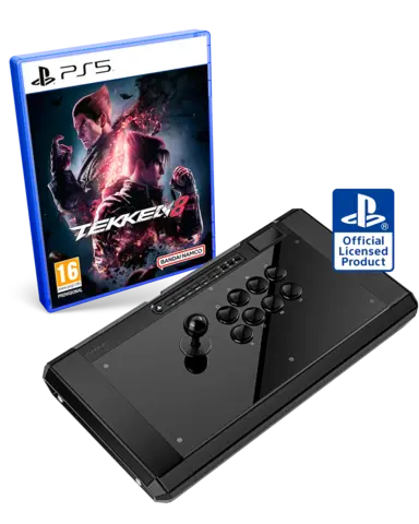 Comprar Tekken 8 + Joystick Obsidian Qanba con Licencia Oficial Playstation PS5 Pack Qanba Obsidian