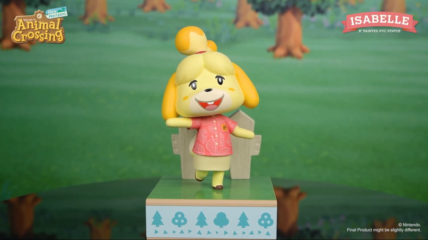 Reservar Figura Canela Isabelle Estatua Resina Animal Crossing: New Horizons 25 cm (Standard Edition) Figuras de Videojuegos vídeo 1